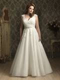 Allure Size 20W W282 Ivory Gown