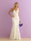 Allure Size 22 2901 Cafe/Ivory Gown