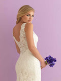 Allure Size 22 2901 Cafe/Ivory Gown
