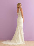 Allure Size 22 2901 Cafe/Ivory Gown