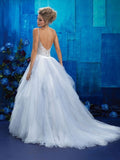 Allure Size 6 9425 Ivory/Platinum Gown