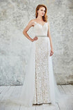 Angela & Alison Size 14 71073 Ivory/Nude Informal