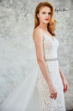 Angela & Alison Size 14 71073 Ivory/Nude Informal