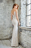Angela & Alison Size 14 71073 Ivory/Nude Informal