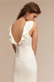 Badgley Mischka Size 2 Heather Ivory Gown
