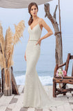Casablanca Size 10 BL259 Marina Lt Champagne/Ivory Gown