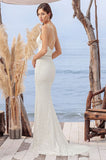 Casablanca Size 10 BL259 Marina Lt Champagne/Ivory Gown