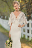 Casablanca Size 10 BL275 Cheyenne Ivory/Nude Gown