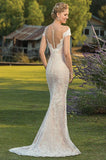 Casablanca Size 10 BL279 Cleo Champagne/Ivory Gown