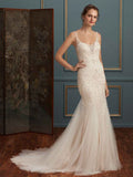 Casablanca Size 10 C113 Evangeline Lt Champagne/Ivory Gown