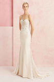 Casablanca Size 12 BL224 Confidence Champagne/Ivory Gown