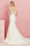 Casablanca Size 14 BL230 Darling Ivory/Nude Gown