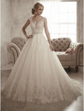 Christina Wu Size 14 15597 Ivory/Light Gold Gown