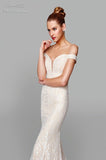 Clarisse Size 20 600109 Ivory/Nude Gown
