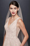 David's Bridal Size 10 CWG792 Ivory Gown
