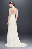 David's Bridal Size 6 WG3874 Ivory Gown