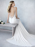 Ella Rosa Size 10 BE448 Ivory/Nude Gown