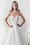 Ella Rosa Size 12 BE459 Ivory/Nude Gown