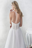 Ella Rosa Size 12 BE459 Ivory/Nude Gown