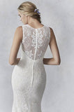 Ella Rosa Size 12 BE465 Champagne/Ivory Gown