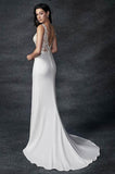 Ella Rosa Size 14 GA2329 Ivory/Nude Gown