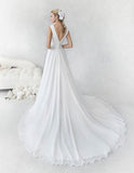 Ella Rosa Size 16 BE484 Ivory Gown