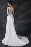 Ella Rosa Size 20 GA2321 Ivory/Nude Gown