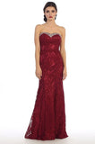 Eva Size S 3137 Burgundy MOB