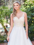 Ivoire Size 10 Donatella Ivory/Light Gold Gown
