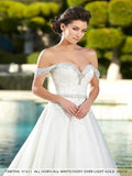 Ivoire Size 12 Tabitha Ivory/Light Gold Gown