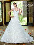 Ivoire Size 14 Bonita V1376 Ivory Gown