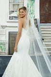 Justin Alexander Size 14 8945 Ivory Gown