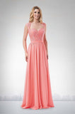 Kanali K Size 10 1721 Melon Bridesmaid Dress
