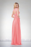 Kanali K Size 10 1721 Melon Bridesmaid Dress