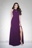Kanali K Size 10 1741 Eggplant Bridesmaid Dress