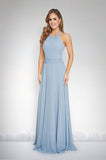 Kanali K Size 10 1756 Dusty Blue Bridesmaid Dress