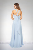 Kanali K Size 10 1756 Dusty Blue Bridesmaid Dress