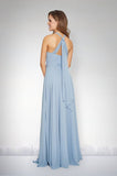 Kanali K Size 10 1756 Dusty Blue Bridesmaid Dress