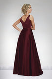 Kanali K Size 12 1728 Wine Bridesmaid Dress
