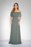 Kanali K Size 12 1750 Charcoal/Charcoal Bridesmaid Dress
