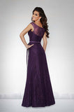Kanali K Size 12 1764 Plum/Plum Bridesmaid Dress
