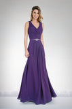 Kanali K Size 14 1693 Plum Bridesmaid Dress