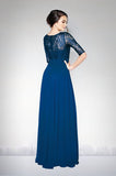 Kanali K Size 16 1748 Navy/Navy Bridesmaid Dress