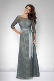 Kanali K Size 18 1729 Charcoal/Dove Grey Bridesmaid Dress