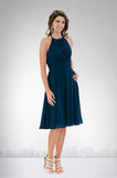 Kanali K Size 8 1663 Dark Navy Bridesmaid Dress
