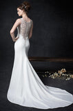 Kenneth Winston Size 6 1761 Ivory/Silver Gown