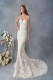 Kenneth Winston Size 6 1790 Almond/Ivory Gown