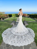 Kitty Chen Couture Size 8 Riley Ivory/Cashmere Gown