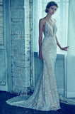 L'amour Size 12 LA8104 Jessica Ivory Gown