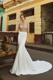 L'amour Size 8 LA8239 Tara Ivory Gown